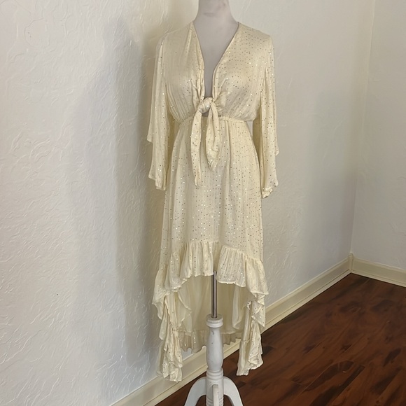 Revolve Sundress Juliana Dress in Saint Barth Coconut Size XS/S - Picture 4 of 9